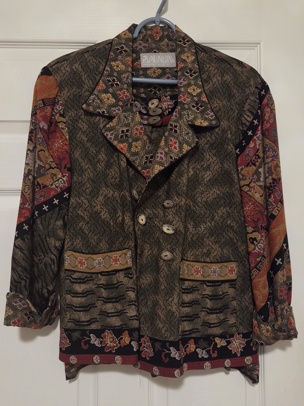 Vintage PLATINUM Women's Jacket and Shorts Set
